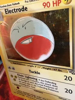 Electrode Holo 2/64 Jungle Set WOTC 1999 Pokemon Card MP Moderately Played - Image 2