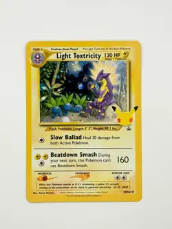 Light Toxtricity - SWSH: Sword & Shield Promo Cards SWSH137 Promo NM - Image 1