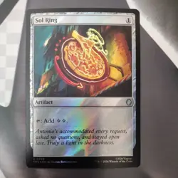 MTG-Teenage Mutant Ninja/Sol Ring (Surge Foil) Commander - Image 2