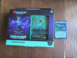 new Magic The Gathering MTG Duskmourn Jump Scare Commander Deck+ foil seedshark - Image 1