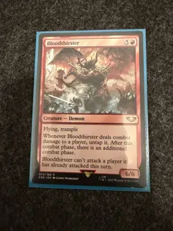 Bloodthirster Regular - Universes Beyond: Warhammer 40000 NM x1 MTG Magic - Image 1