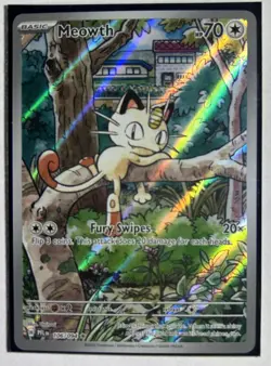 Meowth 106/094 Me02: Phantasmal Flames Holo | Pokemon TCG - NEAR MINT - Image 3