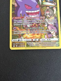 Pokemon TCG Gengar Swsh11: Lost Origin Ultra Rare Holo 2022 TG06/TG30 - Image 3
