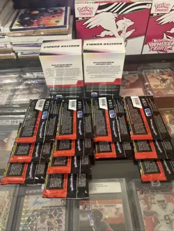 Pokemon 2 Prismatic Booster Bundles Plus 12 Mega Evolution Packs - Image 3