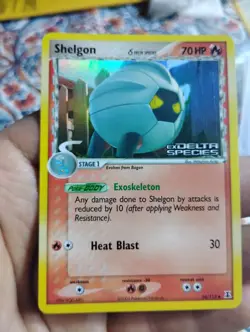 Pokemon SHELGON 54/113 (Stamped Reverse Holo) Delta Species - NM - Image 1