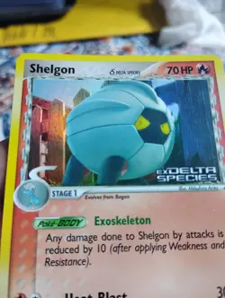 Pokemon SHELGON 54/113 (Stamped Reverse Holo) Delta Species - NM - Image 2