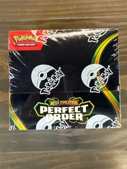 Pokemon Mega Evolution Perfect Order Booster Box (Presale) - Image 1