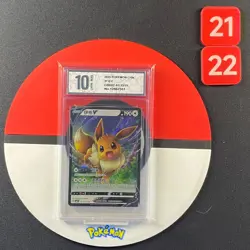 Eevee V CBB2C 01 13/15 - 2025 Chinese Pokemon Gem Pack Vol 2 Grade10 - Image 1