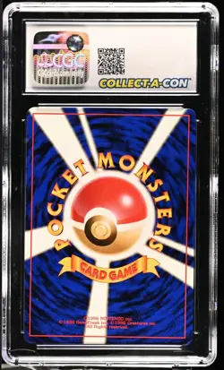 CGC 10 Gem Mint Professor Oak Japanese Base Set 1996 Pokemon - Image 2