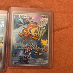 Pokemon First Partner Illustration Collection Promos TCG Chimchar Turtwig Piplup - Image 4