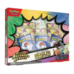 Pokemon TCG: Mega Evolution Ascended Heroes First Partners Deluxe Pin Collection - Image 1