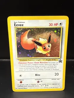 Pokemon - Eevee 11/53 - Wotc - Black Star Promo Holo BO - Image 1