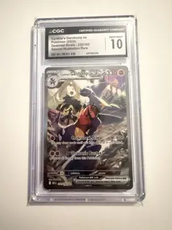Pokemon TCG Cynthia's Garchomp EX 232/182 CGC GEM MINT 10 - Image 1