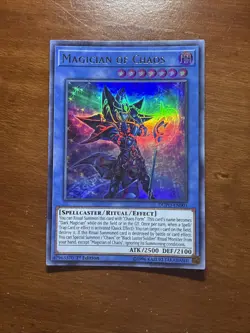 Yugioh Magician Of Chaos - DUPO-EN001 - Ultra Rare - 1st Edition - Near Mint - Image 1
