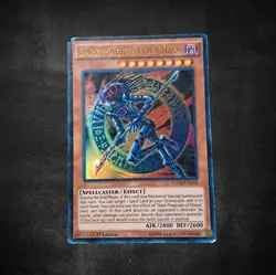 1996 Yu-Gi-Oh! Dark Magician of Chaos 1st Edition YGLD-ENC02 Ultra Rare - Image 1