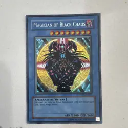 Konami Magician of Black Chaos PP01-EN001 Premium Pack 1 Secret Rare Unlimited … - Image 1