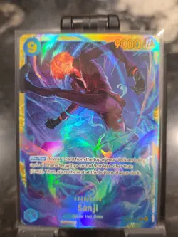 One Piece Sanji OP06-119 SEC Wings of the Captain Foil - Image 1