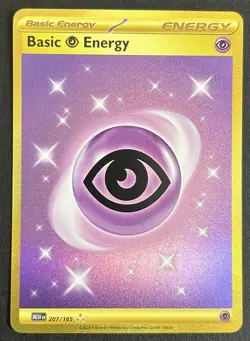 Basic Psychic Energy 207/165 Scarlet & Violet 151 Hyper Rare Pokemon TCG Card NM - Image 1
