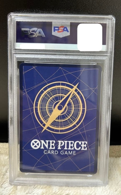 PSA 10 Demon Aura Nine Sword Alt Art OP12-037 R ONE PIECE Card Japanese 2025 - Image 2