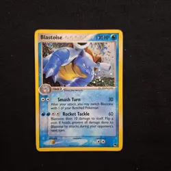 Holo Blastoise 1/17 Pop Series 3 2006 Pokemon Pokemon Card TCG MP Vintage Rare - Image 1