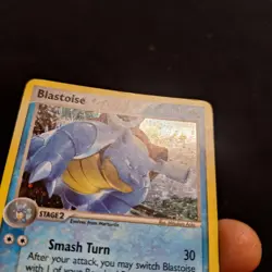 Holo Blastoise 1/17 Pop Series 3 2006 Pokemon Pokemon Card TCG MP Vintage Rare - Image 3