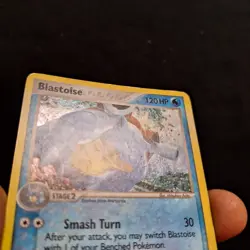 Holo Blastoise 1/17 Pop Series 3 2006 Pokemon Pokemon Card TCG MP Vintage Rare - Image 4