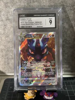 CGC 9 MINT Lucario VSTAR SWSH291 SWSH: Sword & Shield Promo Cards - Image 1