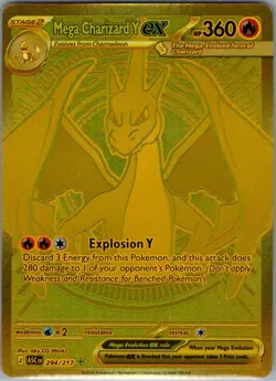 Mega Charizard Y ex - 294/217 ME: Ascended Heroes - Pokemon Card - NM - Image 1
