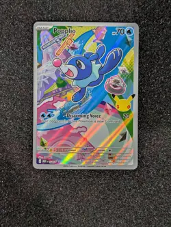 Pokemon Card 2026 POPPLIO First Partner Illustration Collection Rare Promo 045 - Image 1