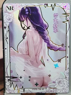 Genshin Impact Life RE:ZERO Girl Party 6 Card Goddess Story Anime Waifu NR NR-05 - Image 1