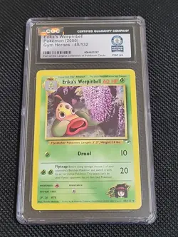 Erikas Weepinbell, 48/132, Gym Heroes, CGC Guinness World Record Breaks 1/1 Card - Image 1