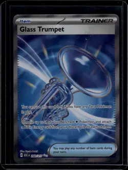 Pokemon TCG Card Glass Trumpet ASC Ultra Rare 260/217 NM - Image 1