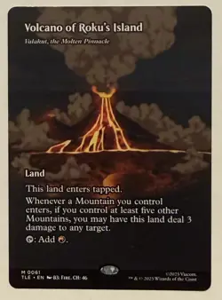Volcano of Roku's Island - Avatar: The Last Airbender: Eternal-Legal MTG - Image 1