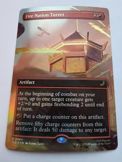 Fire Nation Turret (Borderless) Avatar: The Last Airbender: Eternal-Legal Foil - Image 1