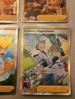 (8) Pokemon Rare Trainer Holo Card LOT Judge Barry Ortega Dendra Kindler Hisui - Image 4
