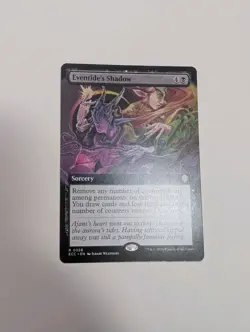 MTG - Eventide's Shadow (Extended Art) - Lorwyn Eclipsed NM/M Condition - Image 1