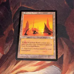 Scorched Ruins X1 Mtg Weatherlight Lp/Lp- - Image 1