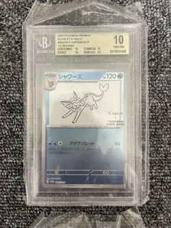 Yu Nagaba Pokemon cards BGS 10 Collection Eevee Vaporeon Umbreon - Image 2