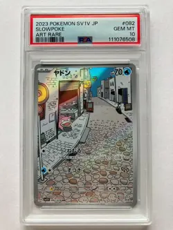 PSA 10 Slowpoke 082/078 Psyduck 175/165 AR sv1V sv2a Seq. Set Pokemon Japanese - Image 3