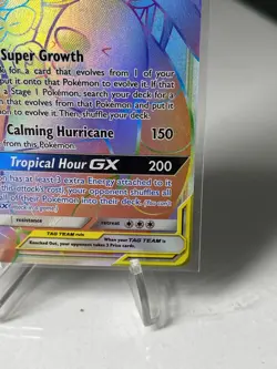 Pokemon Rowlet & Alolan Exeggutor GX Full Art Secret Rare TAG TEAM Holo 237/236 - Image 5