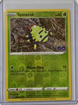 Pokemon GO - Unpeeled Reverse Holo Ditto Lot (Spinarak, Numel, Bidoof, Ditto) - Image 2