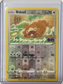 Pokemon GO - Unpeeled Reverse Holo Ditto Lot (Spinarak, Numel, Bidoof, Ditto) - Image 4