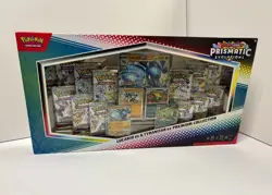 Pokemon TCG - Prismatic Evo Lucario Tyranitar Ex Premium Collection - Sealed Box - Image 1
