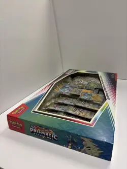 Pokemon TCG - Prismatic Evo Lucario Tyranitar Ex Premium Collection - Sealed Box - Image 3