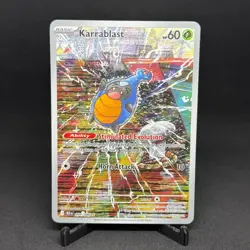 Pokemon TCG Karrablast 094/086 Illustration Rare Holo SV: Black Bolt English - Image 1
