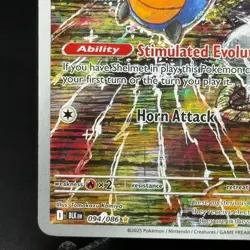 Pokemon TCG Karrablast 094/086 Illustration Rare Holo SV: Black Bolt English - Image 5