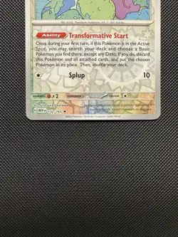 Pokemon TCG Ditto 132/165 Sv: Scarlet & Violet 151 Reverse Holofoil Near Mint - Image 4