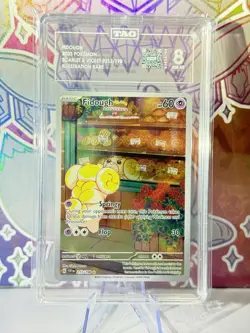 Fidough 213/198 Full Art Holo Pokemon SV: Scarlet & Violet TAG 8 NM MT - Image 1
