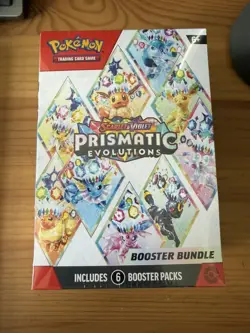 Pokemon TCG Prismatic Evolutions Booster Bundle - NEW & SEALED - Image 1