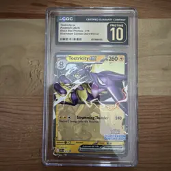CGC Pristine 10 Toxtricity ex #215 Illustration Contest 2024 Promo Pokemon Card - Image 1